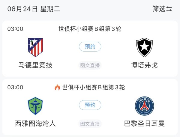 🧱There is no way out! If Paris wins in the last round, Atletico Madrid vs. Bottafogo needs to win 3 goals to advance