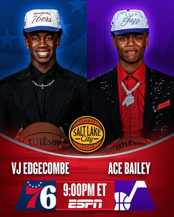 Bailey met Edgecomb on the first day of the summer league! Who will win the first conversation