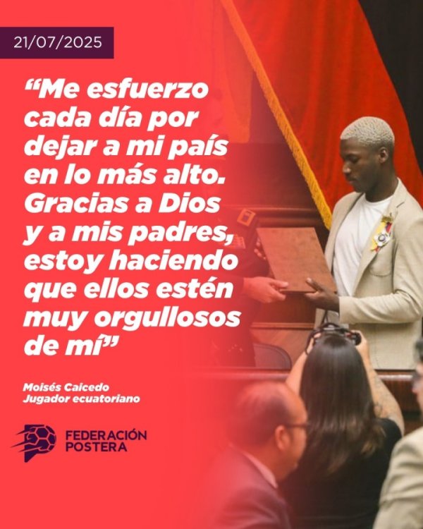 Kesedo won the Ecuador National Sports Medal for winning the 26 European League Championship