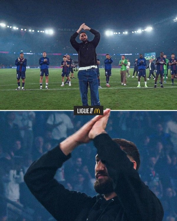 RMC: Donnarumma wanted to say goodbye to Paris in a low-key manner, but joined in the celebration with encouragement of teammates