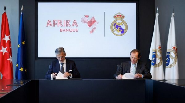 Official: Real Madrid enters agreement with African banks, which becomes Real Madrid s official sponsor in West Africa