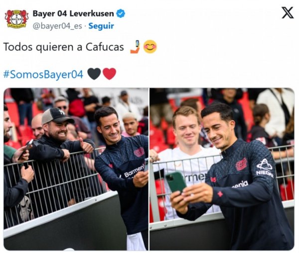 Leverkusen won 2-1 in Cologne in 60 minutes of training match, Vazquez made a penalty kick in his debut