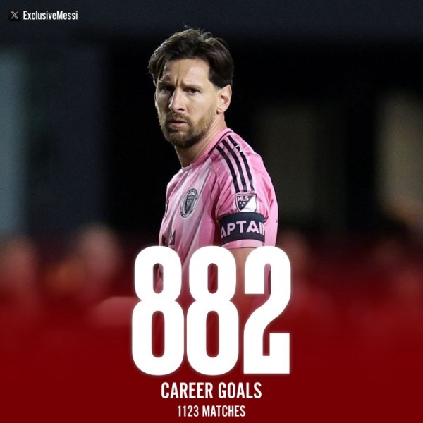 Countdown! 38-year-old Messi 882 goals and 391 assists, only 18 goals and 9 assists are missing from 900 goals and 400 assists