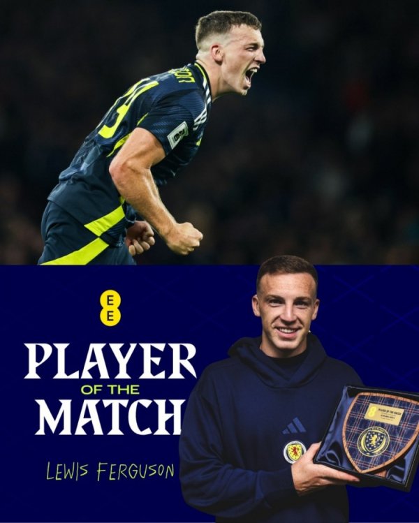 Score a goal! Lewis Ferguson named Scotland s best player against Greece