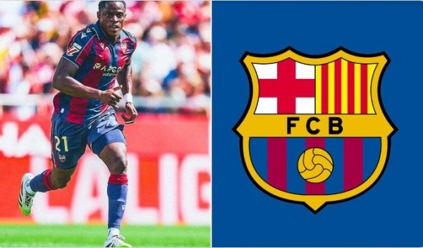 Barcelona is interested! As talks about Levante striker Ayon s contract: 30 million termination fee, including transfer share