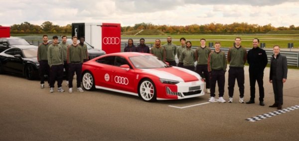 Bayern players selected Audi’s official electric and hybrid cars for the new season and visited the F1 project