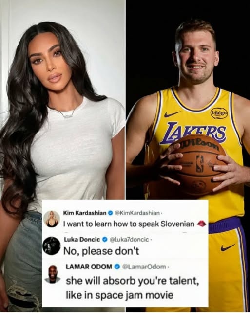 Kim Kardashian flirts with Doncic again but gets rejected this time😳 Odom reminds: She will suck you dry