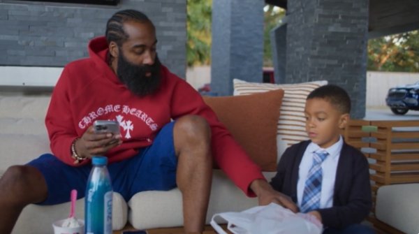 Harden: My dad hasn’t spent much time with me, so I try to spend as much time with my son as possible