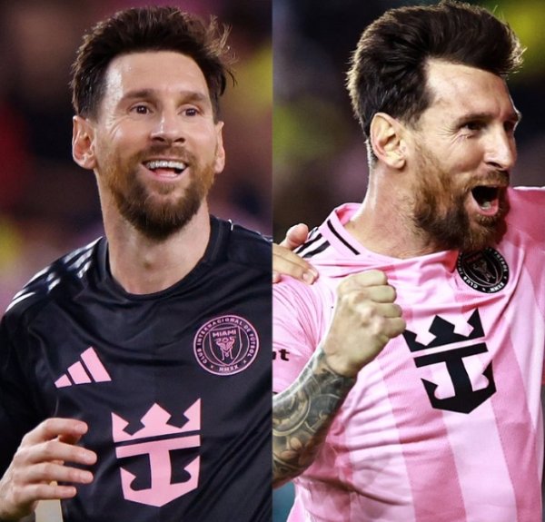 Explosive killing! The 38-year-old Messi faced Nashville in consecutive games, scoring 5 goals and 1 assist in 2 games!