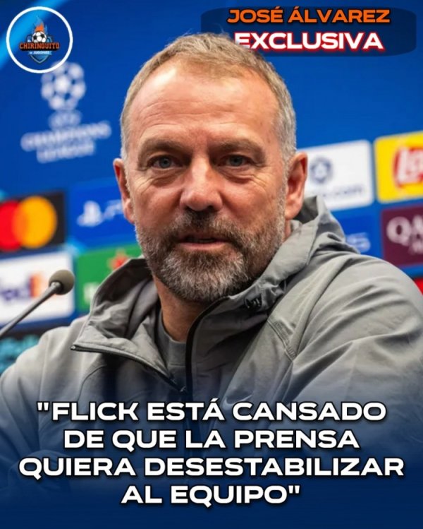 Channel 6: Flick is dissatisfied with the media destabilizing the team and he is satisfied with the players