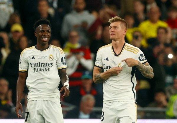 Kroos: I often told Vinicius to calm down on the court. His behavior was sometimes really annoying.
